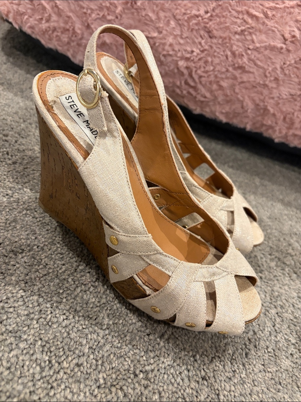 Steve Madden wedge sandals